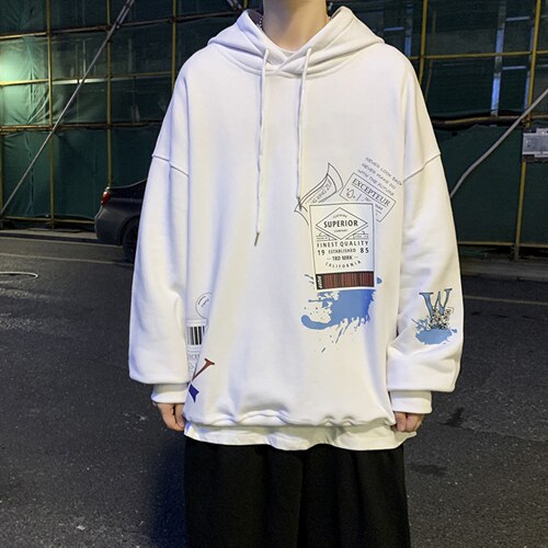 2023春季宽松连帽卫衣男潮流百搭外套WY301P38,男装卫衣,电商B220