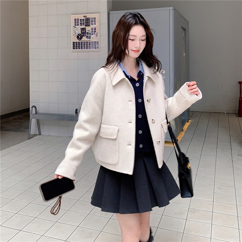 【现货】双面尼短款外套D208 P215K298图片