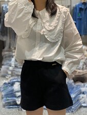 2022秋季新款韩版宽松显瘦休闲百搭时尚衬衫，女装衬衫，L·H·X