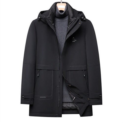 新款冬脱卸内胆羽绒服中年男外套爸爸装夹克上衣GSNA219953-P400,男装羽绒服,电商B212（原钱塘6029）