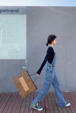 2021新款牛仔背带裤，女装，邱小姐