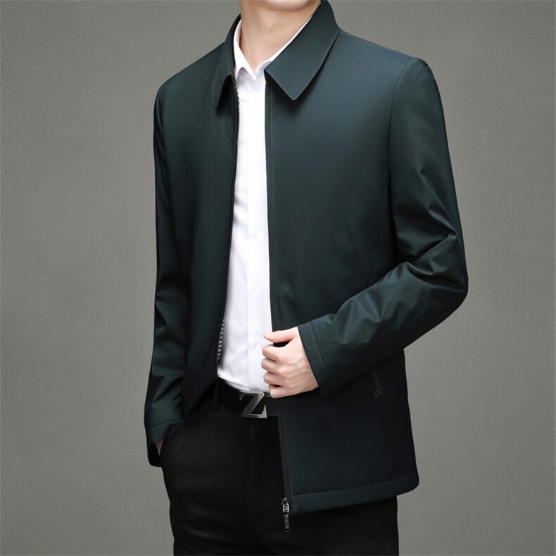 21年冬季新款休闲时尚加厚保暖男士90%白鸭绒羽绒服外套,男装羽绒服,钱塘6003A(原)4033A