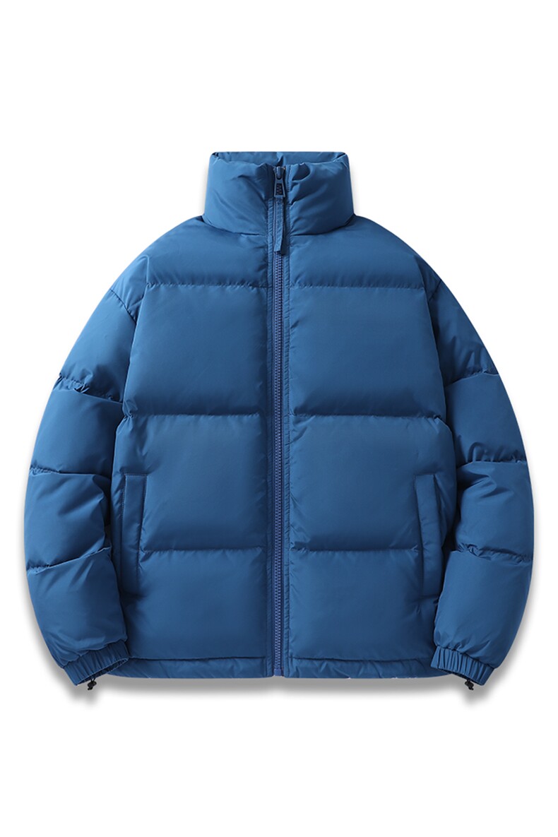 新标白鸭绒简约休闲立领外套纯色潮流加厚羽绒服ESY0215-P150,男装羽绒服,电商B306