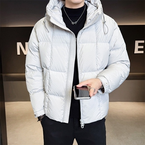 店主风 2025新标90白鸭连帽面包服短款羽绒服男LMS2503-P330图片