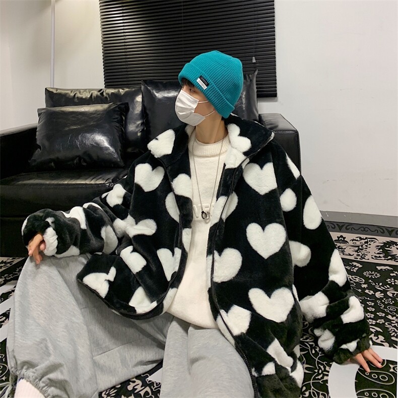 21冬季潮流男加厚保暖棉衣大码宽松拼色棉服  MY106 P145限168图片