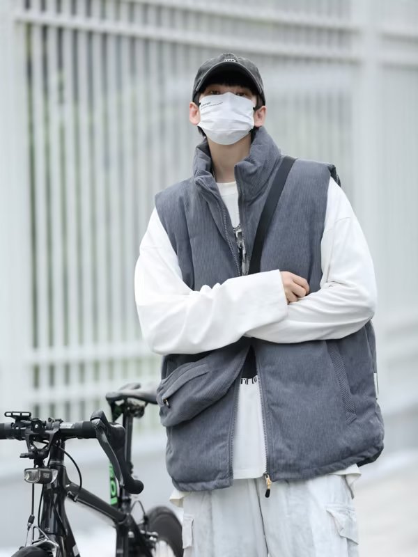 男百搭潮流时尚背心棉马甲S802P68,男装背心/马甲,星座1116-2