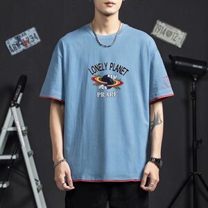 男圆领T恤宽松短袖J2229P28，男装T恤，星座1116-2