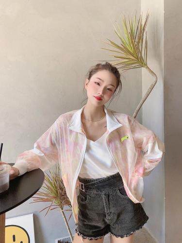 二面穿防晒，女装，曵袖