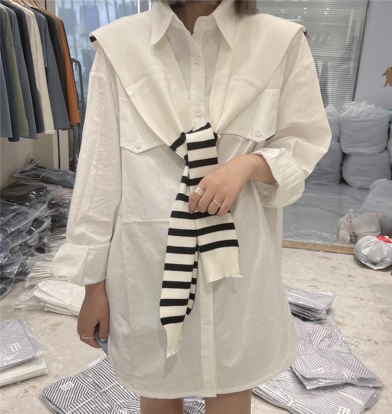 秋季新款衬衣毛衣，女装针织衫/毛衣，维密·MJ