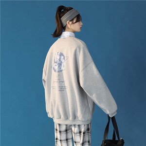 初秋新品圆领图案印花卫衣A338-1WY87P35，男装卫衣，电商D325