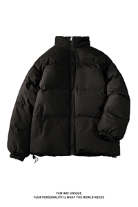 冬季棉服新款 D2200-TP45不 韩系港风休闲纯色立领保暖面包服图片
