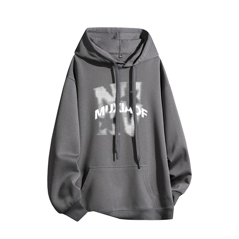 得物供货、复合重磅420克现货连帽卫衣宽松HD019-1-HML531-特P45,男装卫衣,电商019-1