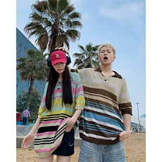 polo衫短袖男美式复古重磅t恤夏季新款ins潮牌高，男装T恤，星座716-2