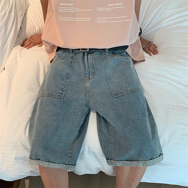 潮流春季牛仔裤男牛仔短裤D682P35,男装牛仔裤,星座1116-2