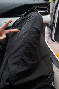 K5050/P35夏季打孔网眼速干裤男凉感冰丝裤休闲裤大码宽松长裤图片