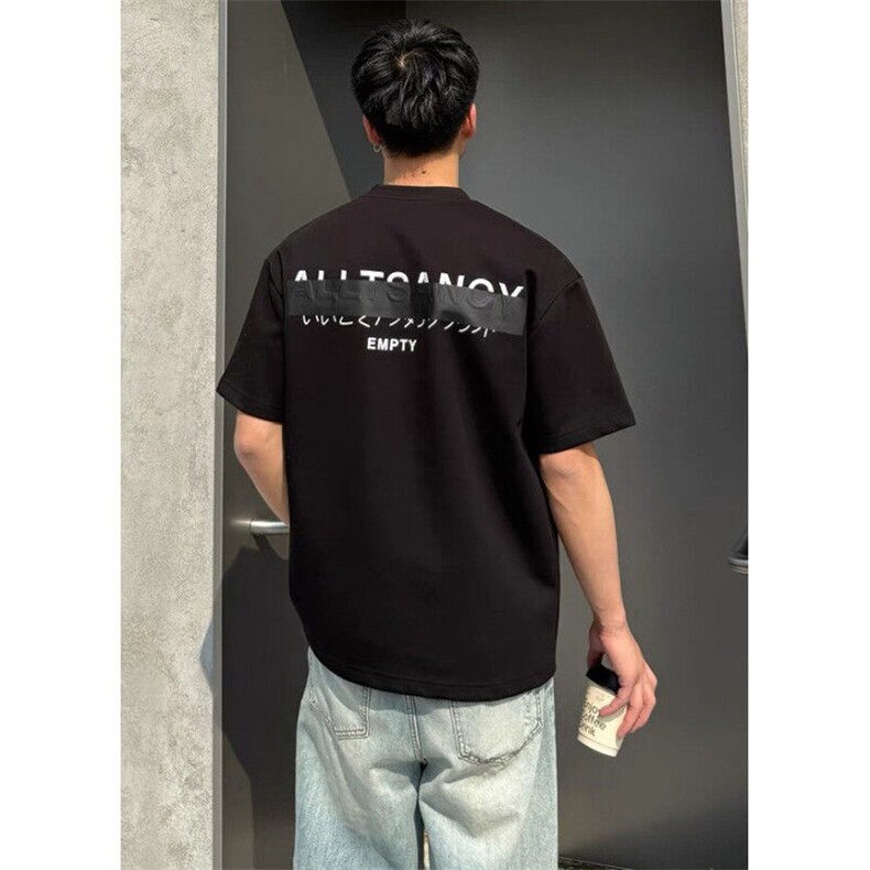 曼巴棉T恤男夏季痞帅印花圆领体恤oversize短袖上衣TD100,男装T恤,星座1116A（原606A-3）