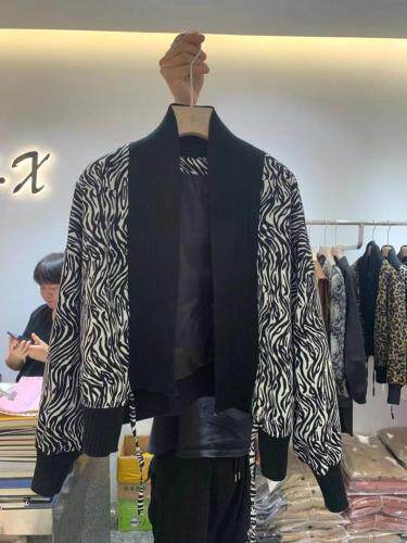 2021年秋季新品韩版休闲豹纹小香风外套，其它，L·H·X