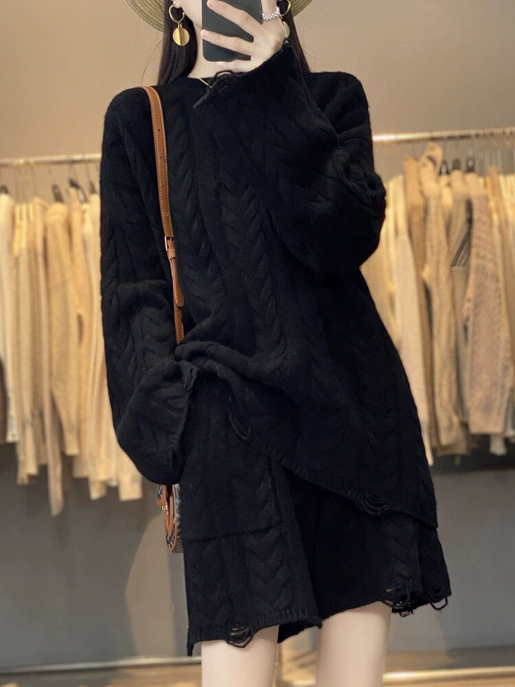 时尚潮流系绳简约通勤短裤百搭气质,女装休闲裤,五色羊羊绒