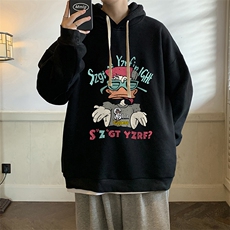 8XL连帽卫衣男大码胖子帽衫大号运动服WY2380-P35，男装卫衣，电商A040