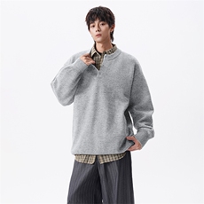 现货10W件亨利领毛衣套头RSM4276-特P35升级款M427特P40，男装针织衫/毛衣，星座608(原A046)