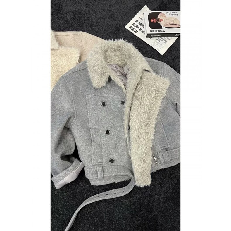 原版1:1毛领棉服宽松潮牌高街加绒情侣美式外套网B142-P130,男装棉衣,星座910-1