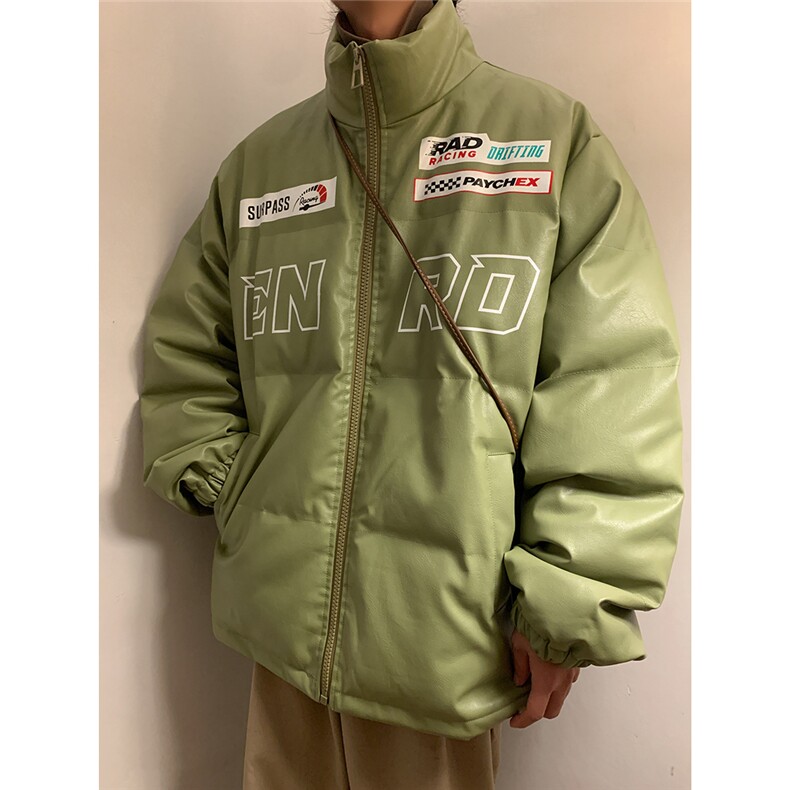 EQ156冬季新款港风潮流痞帅机车服加厚皮棉衣棉服炸街外套男P118,男装棉衣,电商C306-1