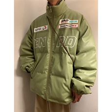 EQ156冬季新款港风潮流痞帅机车服加厚皮棉衣棉服炸街外套男P118，男装棉衣，电商C306-1