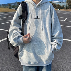抖音得物供货可提供视频春装重磅美式宽松连帽卫衣DL2352，男装卫衣，电商A486