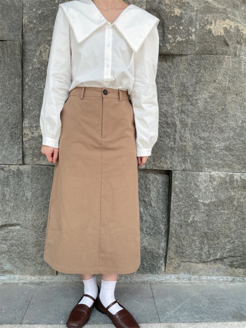 现货，秋季新款半裙，女装半身裙，YEAXIU(6F)