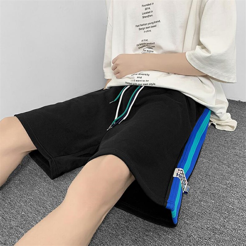 2024夏季新款潮牌休闲运动裤宽松休闲短裤男P35，男装休闲裤，星座1511