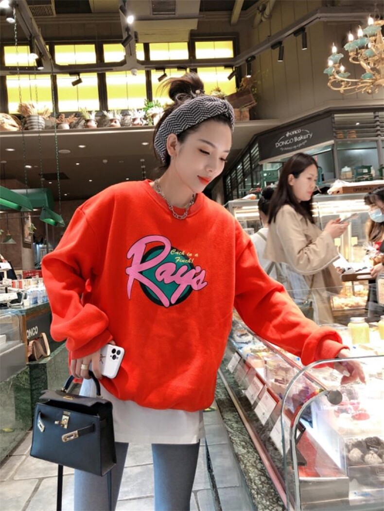 加绒卫衣，女装卫衣/绒衫，一杭