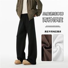 冬季新款德绒保暖加绒加厚宽松百搭休闲裤B315-K878JR-p55控78，男装棉衣，电商B315