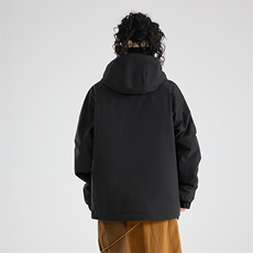 现货5W件冬季三防美式boxy解构连帽雪山冲锋衣棉衣男女棉服厚外套，男装夹克，电商A486-1