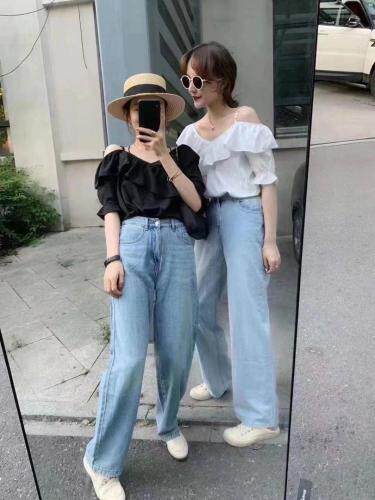 时尚吊肩上衣，女装，TANG.+