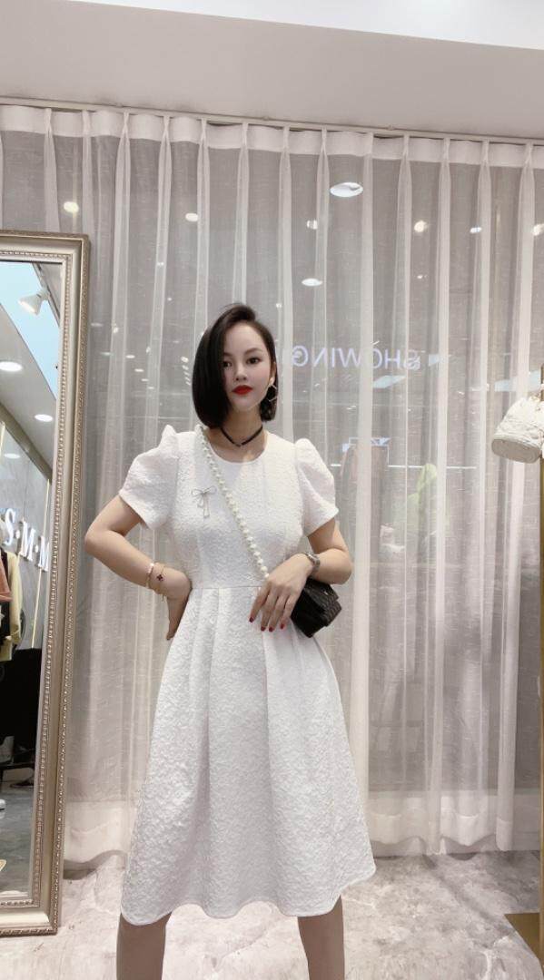 2021夏季新款韩版女装休闲连衣裙短袖，女装连衣裙，时尚名门