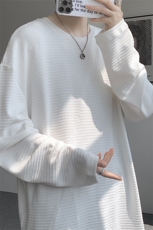 现货T10179-特批40控78秋冬磨毛打底衫高质量长袖百搭大码T恤，男装T恤，电商A059