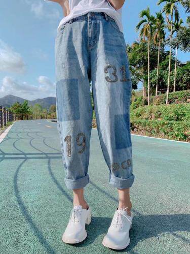 2121春装重工牛仔裤，女装牛仔裤，柚格