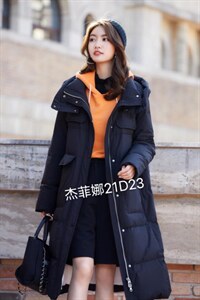 阔版鸭绒款，
适合各种身材，温暖包容，风格大图片