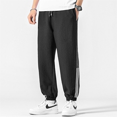 现货主推2025春夏季新款青少年休闲百搭束脚运动裤K9166P35，女装休闲裤，电商B226-2（原B217-2）