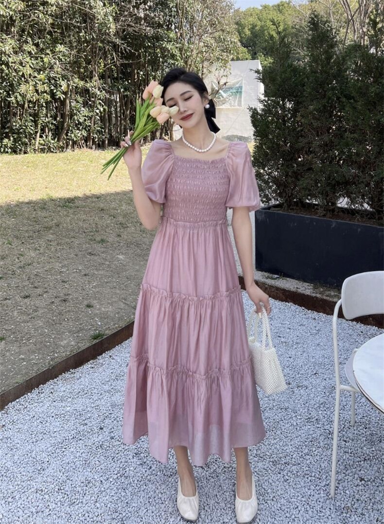 [现货]收腰款连衣裙，三色、三码，女装连衣裙，依柏璐(1F)