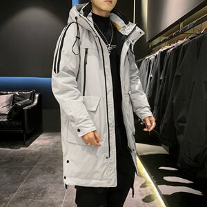 棉衣男 2021新款韩版潮流棉袄冬季中长款棉服外套DS305图片