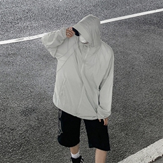 UPF50+透气轻薄连帽外套男女情侣款夏2024户外速干专业钓鱼防晒衣，男装防晒衣，星座505-2（原电商A260-1)