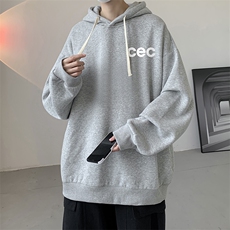 连帽卫衣男大码运动服帽衫外套WY2294-P35加绒款-P40，男装卫衣，电商A040