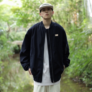 高街飞行员棒球服男潮牌ins痞帅外套炸街夹克JK0852-P65图片
