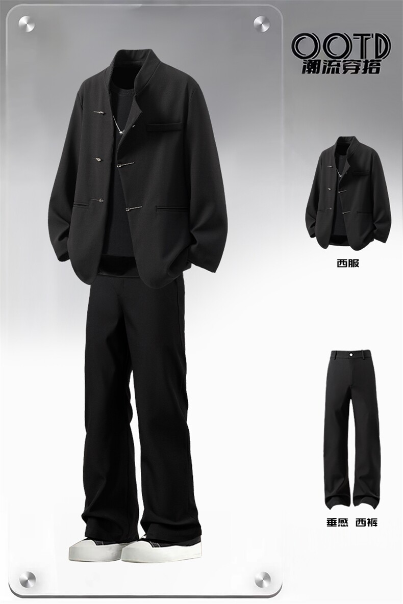 风西服96%绦纶4%氨纶M-5XL大码XF77858P85控138西裤78151P45,男装西服,星座227-7