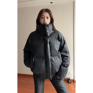 直播现货原版高品质冬季美式帆布皮棉服立体纹理加厚棉衣外套图片