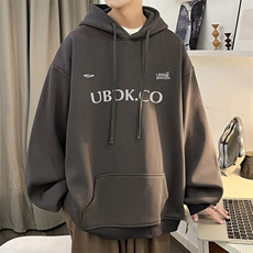 抖音得物供货可提供视频秋冬重磅美式宽松连帽卫衣DL2323，男装卫衣，电商A486