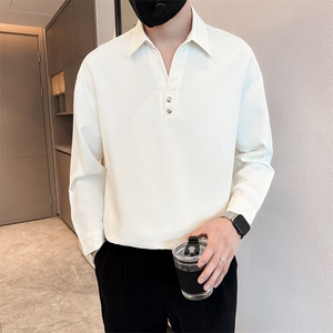 足货社会小伙店主风男潮长袖衬衣短袖衬衫G8919P58