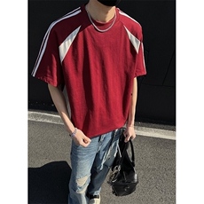 酒红色