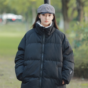 抖音直播连帽棉衣假两件加厚棉袄情侣款百搭面包服MY111-P65图片